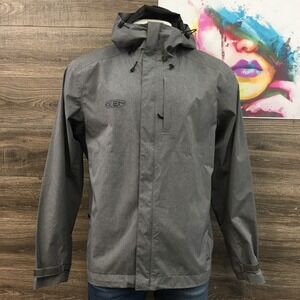 Chrome Industries KEEN LOGO Men's Size XXL Grey Waterproof Hooded Jacket